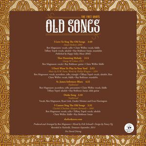 I Cannot Sing The Old Songs