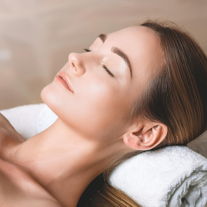 Felicidad Del Spa Relajada