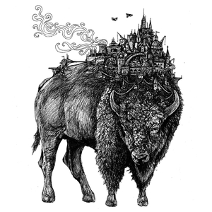 Ghosts Cats Disappear into the Night