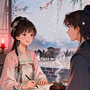 墨香染清宵（甜古风）