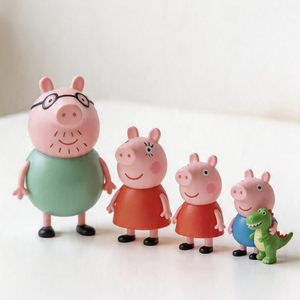 幸福的小猪一家