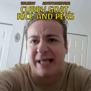 Curry Goat, Rice and Peas