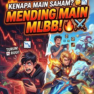 Daripada main saham mending main Mobile Legend
