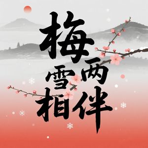 梅雪两相伴