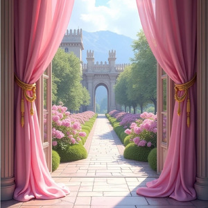 カーテン越しの陽だまり