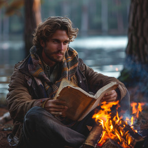 Estudio Concentrado En El Brillo De La Chimenea