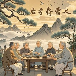 老友相聚-戢琛