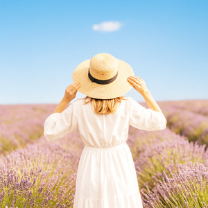 穏やかなラベンダーに包まれて