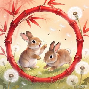 《卯兔竹彤》