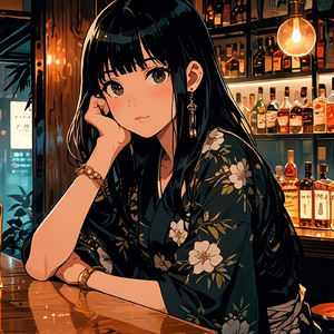 雨夜の静寂ライン