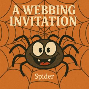 A webbing invitation - Spider