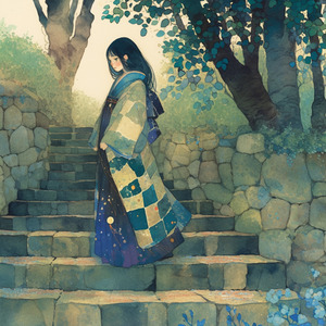 The Wind Racing Up the Shrine Steps