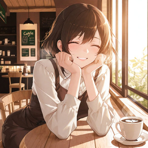 Chill Lofi Hip Hop Piano at a Coffee Shop – 528Hz
