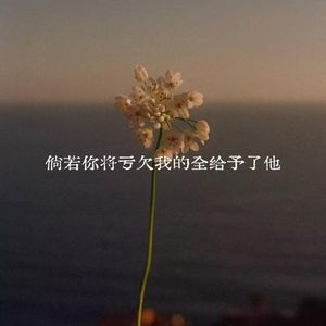 倘若你将亏欠我的全给予了他