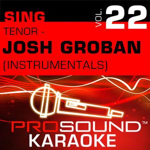 Alejate (Karaoke Instrumental Track) [In the Style of Josh Groban]