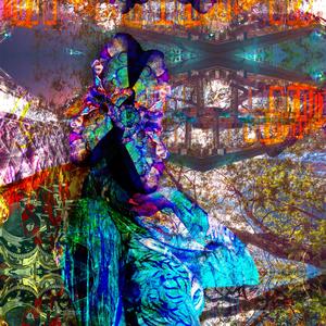 Estrellas Violentadas Vierten Sus Paisajes Saturados en Contenedores Astrales