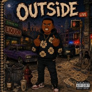 Outside