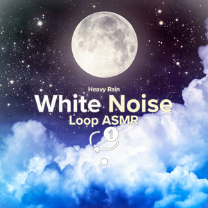 Heavy Rain, White Noise (Loop Asmr)