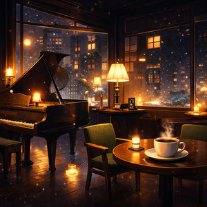 Winter Midnight Café Jazz