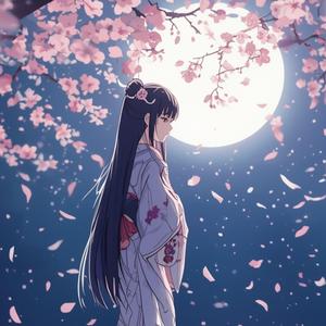 月光、着物、そして未完の感情