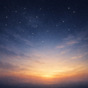 Silence before thoughts