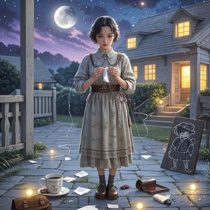 缝补月亮的人-小林子