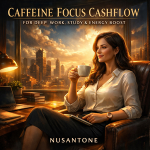 Caffeine Focus Cashflow for Deep Work, Study & Energy Boost