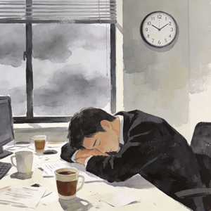 我天天都不想去上班