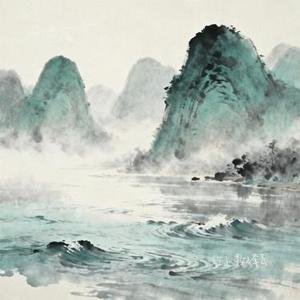 江上数峰青
