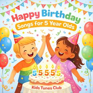 Happy 5th Birthday – Five Year Old Song