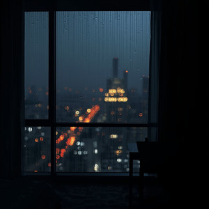 にじむ夜景と静かな呼吸