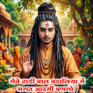 Maine Dadhi Bal Badhaliya Main Bhagat Aadami Bango