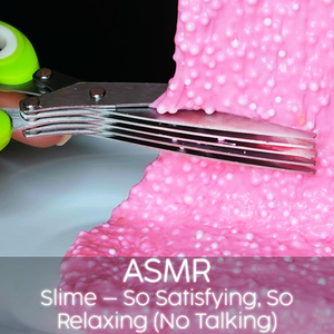 ASMR Clear Crunchy Slime