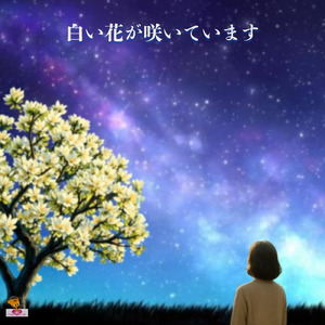 白い花が咲いています (木蓮シリーズ_ver.4 女性ハーモニー)