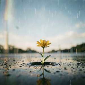 长大是一场静音的雨