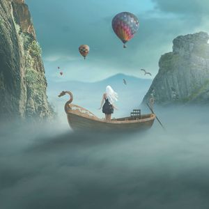 迷失在美丽岛屿的仙境世界里