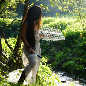 Crystal Harp Earth Om