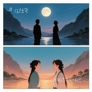 一样的思念两处的愁