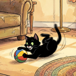 キャットライフ 猫の日常 おもちゃで遊ぶ猫 明るいBGM 癒し かわいい ほのぼの 幸せ のんびり ゆるい