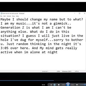 3:05 (love letter)