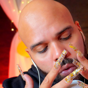 Papier d'Emballage Violet & Chuchotements