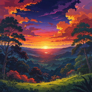 夕焼けの残響