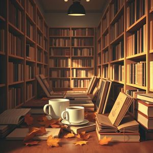 Coffee Rings in the Library