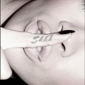 shhh. (keep it on a hush)