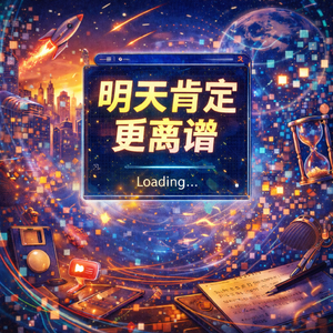 明天肯定更离谱 #百万奖金AI创作大赛+主题三：年轻就是要玩抽象