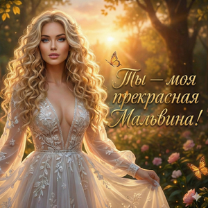 Ты - моя прекрасная Мальвина!
