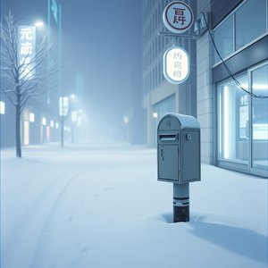 漫长的雪落在想你的夜