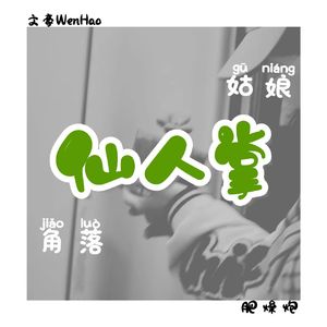 角落，姑娘和仙人掌