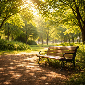 No.76 木漏れ日の公園