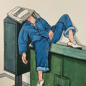 蘑菇头